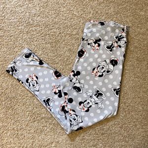 Minnie Mouse TC lularoe leggings